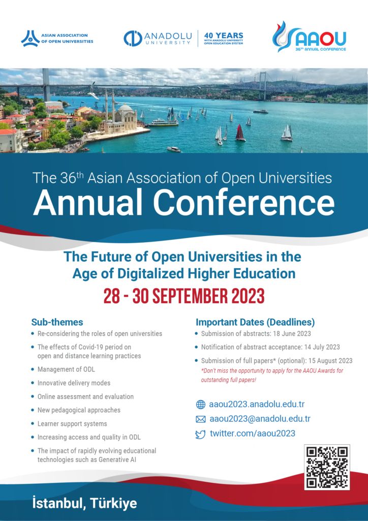The 36th Asian Association of Open Universities Annual Conference