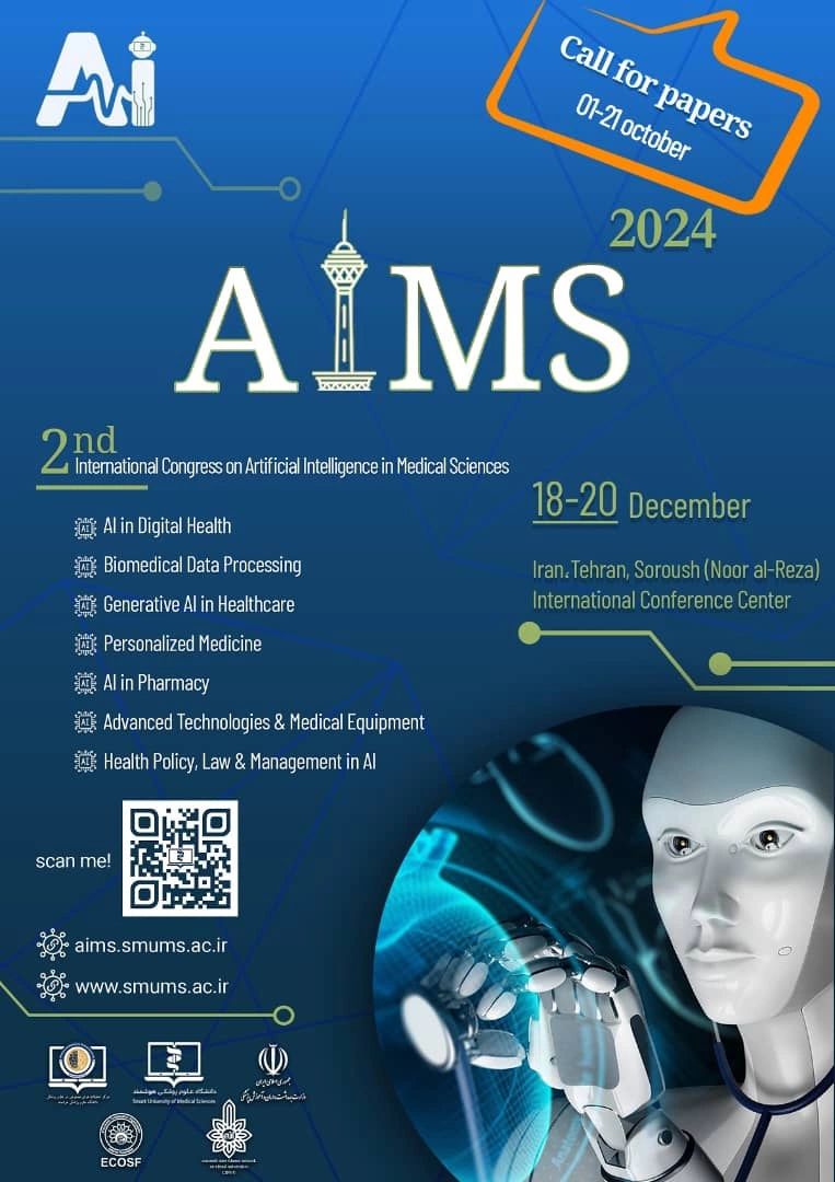 The Second International Congress on Artificial Intelligence in Medical Sciences